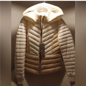 Soia & Kyo Hooded Slim Down Jacket